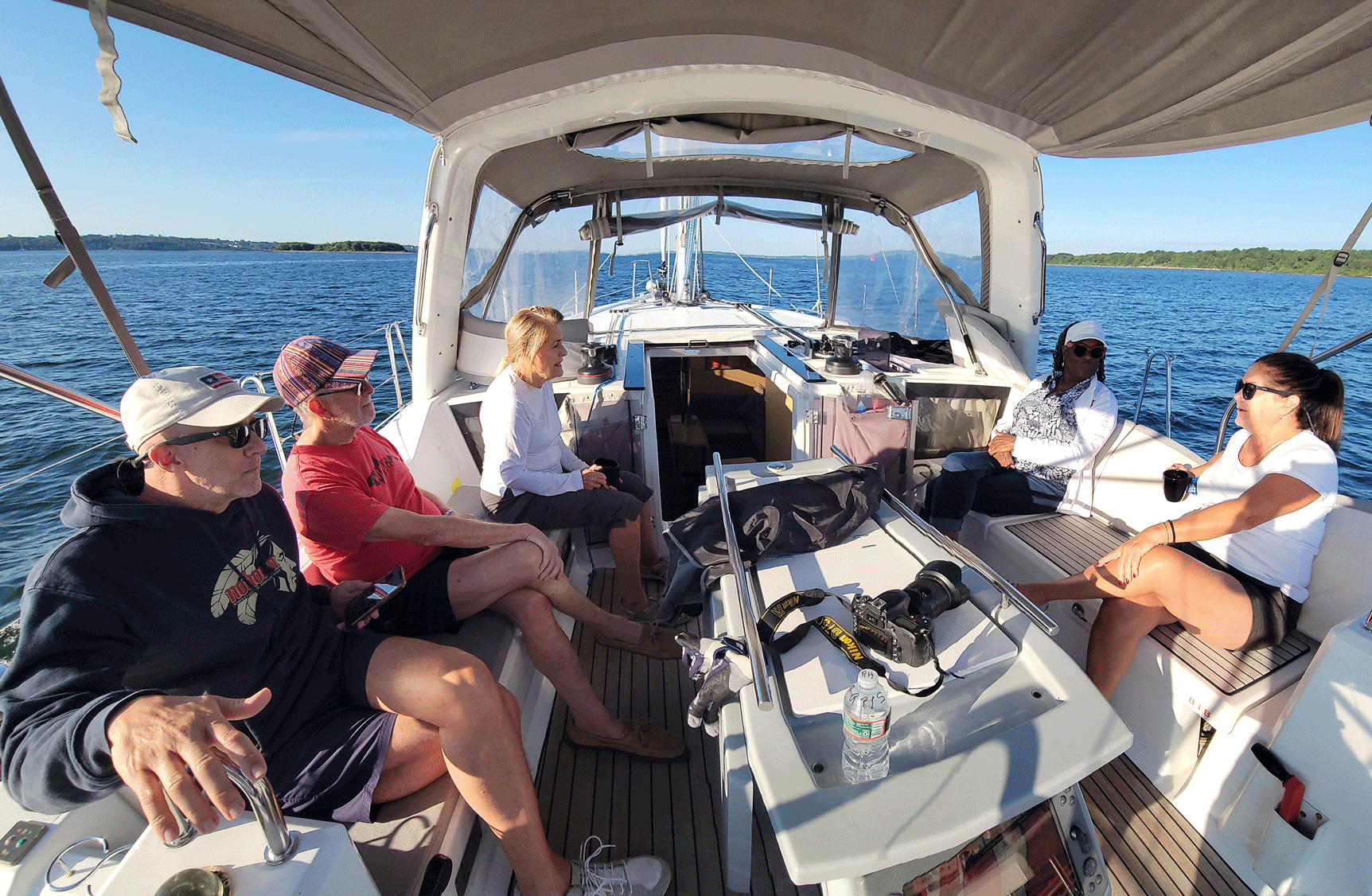 Crew of Endless Summer at Cuttyhunk